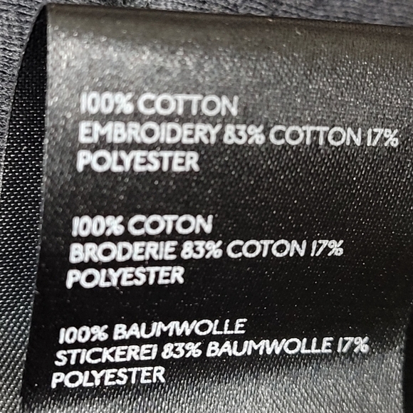 Free People Goa Tank Embroidered Crop Top Medium in Black Combo - Picture 9 of 9